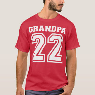 Camiseta Avô 2022 para anúncio de gravidez