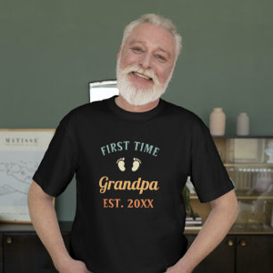 Camiseta Avô Abuelo Nonno Vô Primeira Vez Avô