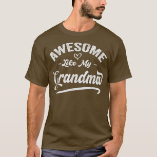 Camiseta Avô Adora Vovó Pun Legal Incrível Como Meu