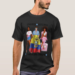 Camiseta Avó Afro Equatoriana Equador Nan Babá Vovó Feminin