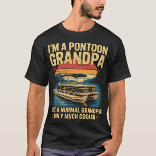 Camiseta Avô Amante de Barco Pontão
