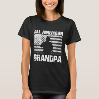 Camiseta Avô Americano do 4 de Julho