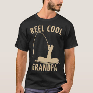 Camiseta Avô Aposentado Adorável Amante de Pesca Reel Legal
