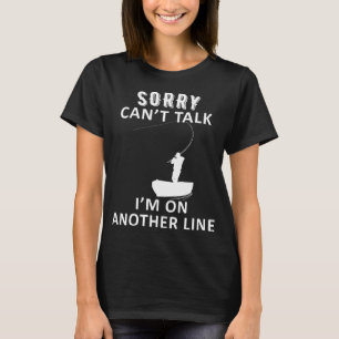 Camiseta Avô Aposentado Amante da Pesca Divertido Carrete M