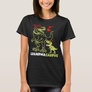 Camiseta Avô Avó Dinossauro Dia de as mães Rex