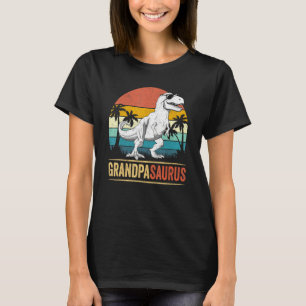 Camiseta Avô, Avô, família Saurus, Dinossauro Rex Dinossaur