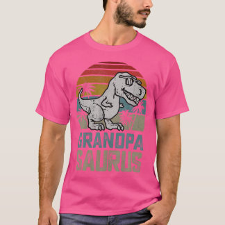 Camiseta Avô, Avô, família Saurus, Dinossauro Rex Dinossaur