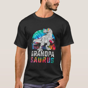 Camiseta Avô, Avô, família Saurus, Dinossauro Rex Dinossaur