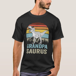 Camiseta Avô, Avô, família Saurus, Dinossauro Rex Dinossaur