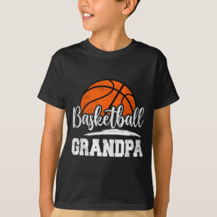 Camiseta Avô Basquete Dia de Jogo de Basquete Pai