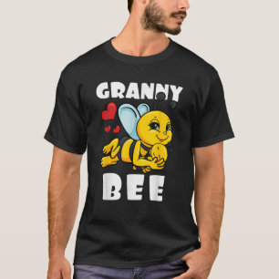 Camiseta Avó Bee Amante Correspondendo Filhinho Da Família 