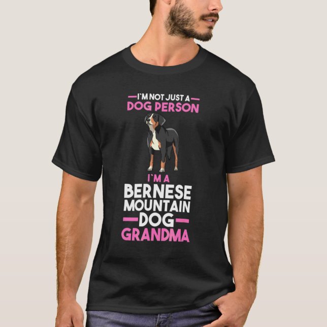 Camiseta Avó Bernese Mountain Avó (Frente)