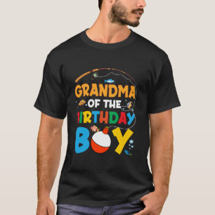 Camiseta Avó Birthday Boy Ofishally One Family Party De