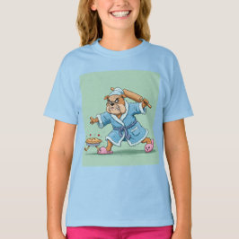 Camiseta Avó Bulldog e a tartaruga de Natasha U