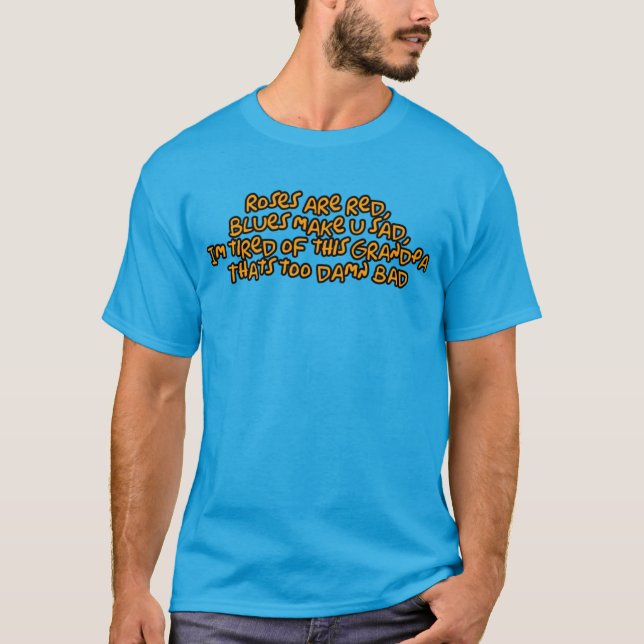 Camiseta Avô buracos... (Frente)