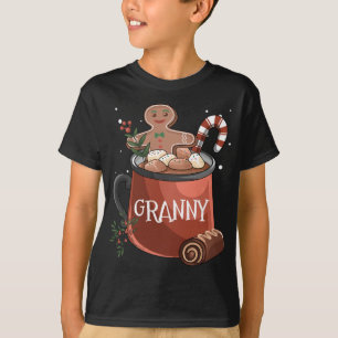 Camiseta Avó Cacau Mug Gingercake Cookie Natal