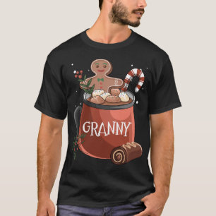 Camiseta Avó Cacau Mug Gingercake Cookie Natal