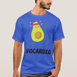 Camiseta Avo Cardio Funny Workout Fruta Tropical Avocado Sh