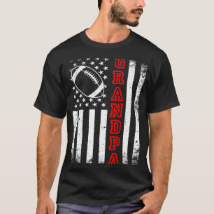 Camiseta Avô com Pai de futebol americano