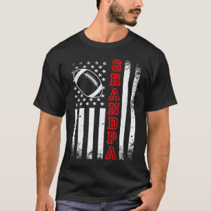 Camiseta Avô com Pai de futebol americano
