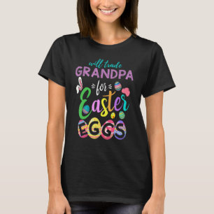 Camiseta Avô Comercial Ovos Páscoa Dia Felz pascoa Domingo