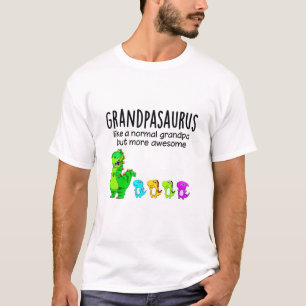Camiseta Avô Como Um Avô Normal, Mas Mais Aweso