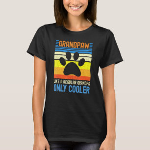Camiseta Avô Como Um Vovô Comum, Mas Pais Mais Frescos