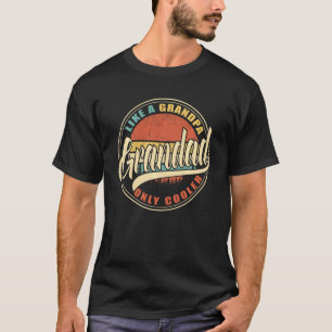 Camiseta Avô Como Vovô, Apenas Vintage Retro D