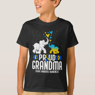 Camiseta Avó Conscientização da Síndrome de Down 1