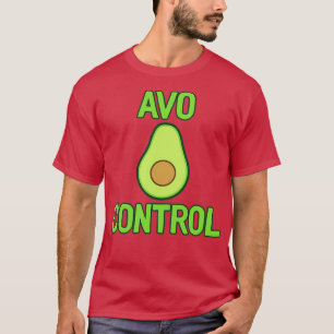 Camiseta Avo Control Avocado Piada Sarcástica Engraçado