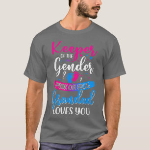 Camiseta Avô Cor-De-Rosa Ou Azul Te Ama A Manter A Revoluçã