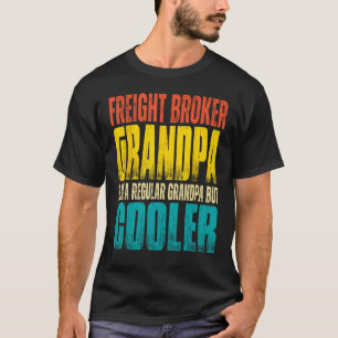 Camiseta Avô Corretor de Frete Masculino Como um Avô Regula