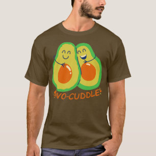 Camiseta Avo cuddle engraçado vegan design