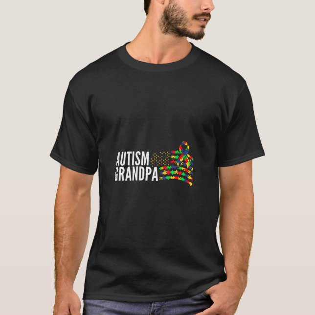 Camiseta Avô da Conscientização do Autismo (Frente)