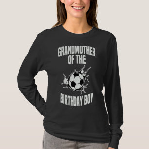 Camiseta Avó Da Equipe B De Bola De Futebol De Garoto De An
