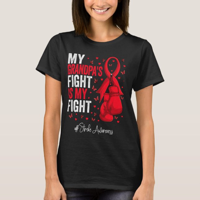 Camiseta Avô da Faixa Vermelha avança (Frente)