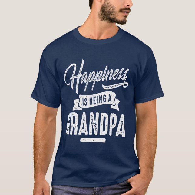 Camiseta Avô da Felicidade (Frente)
