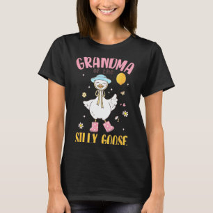 Camiseta Avó Da Gansa Boba Primeiro Aniversário Família M