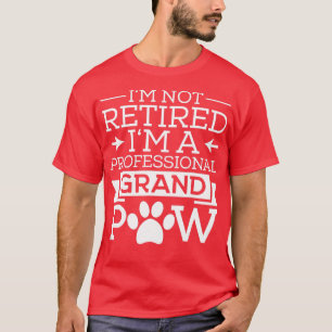 Camiseta Avô da Grande Vovô Oferece Presente Cachorro Sobre