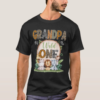 Camiseta Avô Da Madeira Safari De Primeiro Aniversário