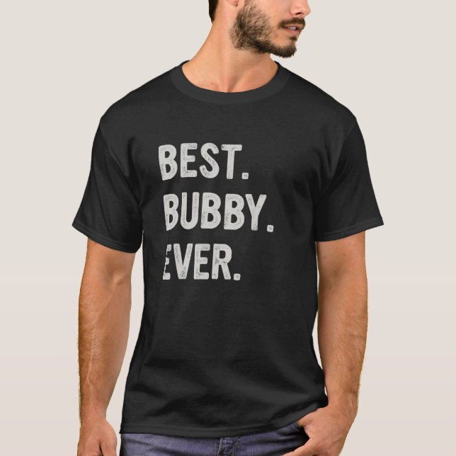 Camiseta Avó da Melhor Família Bubby Ever (Frente)
