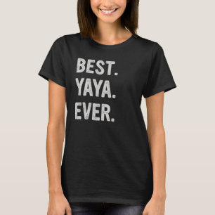 Camiseta Avó da Melhor Família Yaya Ever