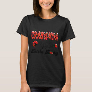 Camiseta Avó da Menina de Aniversário Ladybug