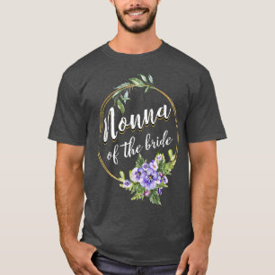 Camiseta Avó Da Noiva Casamento Chá De Noiva Nonna Mat