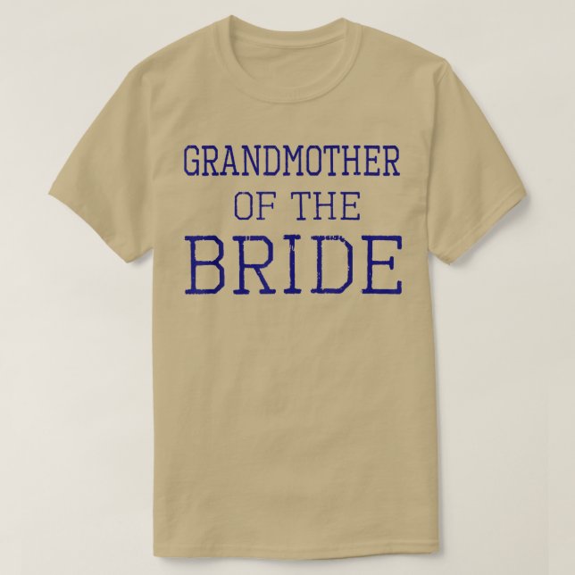 Camiseta Avó da Noiva Coordenando o Casamento (Frente do Design)
