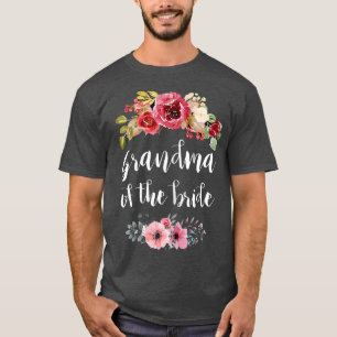 Camiseta Avó da Noiva Feminino Presente de Noiva para Avó
