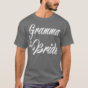 Camiseta Avó Da Noiva Festa De Casamento Engraçado Combinan