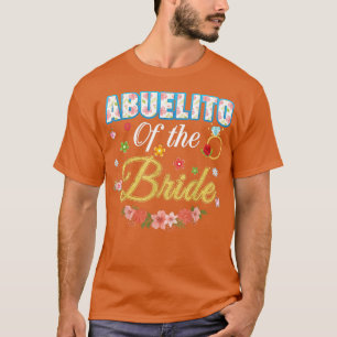Camiseta Avô Da Noiva Festa De Casamento Família Flor