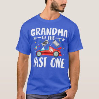Camiseta Avó Da Rápida Aniversário 1 rua Race Família P