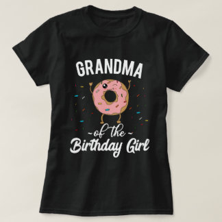 Camiseta Avó da rosquinha engraçada da menina do